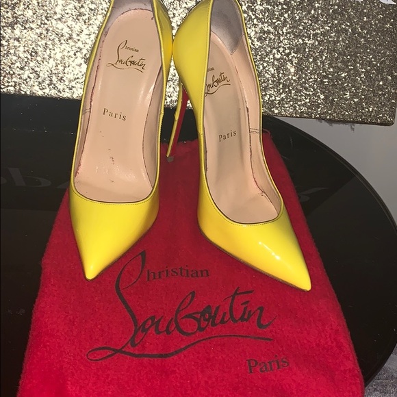 Authentic Yellow So Kate Christian louboutin - Picture 2 of 3